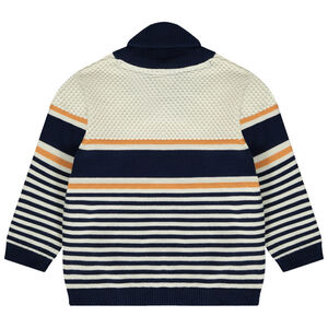 Pull en tricot à rayures pour bébé garçon 