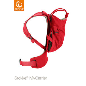 Porte-bébé ventral et dorsal MyCarrier – Rouge 