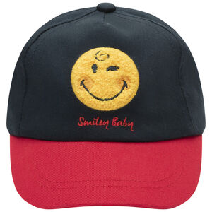 Casquette bicolore Smiley Baby brodé 
