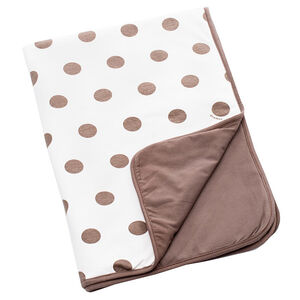 Couverture Dream Cotton Dots - Taupe 