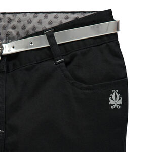 Junior - Pantalon effet satiné avec ceinture amovible  