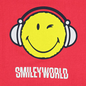 Tee-shirt manches longues en jersey avec Smiley printé 