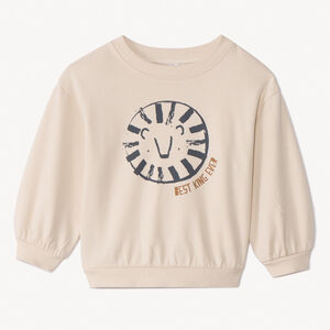 Sweat molleton oversize printé pour bébé garçon 