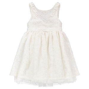 Robe de cérémonie en dentelle doublée  