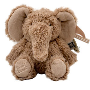 Petite Peluche Eléphant Elly Nougat Taille S 