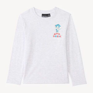 T-shirt garçon manches longues print Sonic 