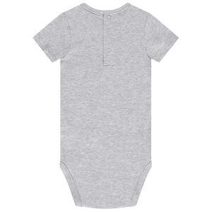 Lot de 3 bodys manches courtes unis pour bébé garçon 