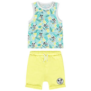 Ensemble de plage débardeur et bermuda Mickey Disney 