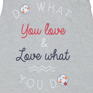 Turbulette en jersey à manches amovibles et prints Smiley 