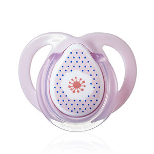 Sucette silicone Moda 0-6 mois - Fille 