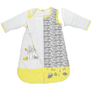 Turbulette en velours motif tigré et broderies (de la naissance au 12 mois) 