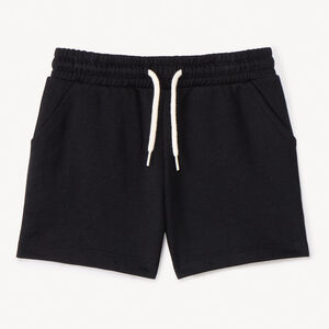 Short en molleton uni fille 