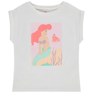 T-shirt manches courtes print Ariel Disney fille 