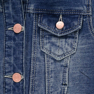 Veste en molleton effet jeans 