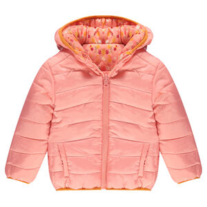 Doudoune fine réversible à capuche 