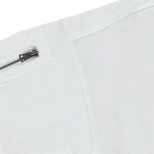 Tee-shirt manches courtes avec print Japon et zip sur la manche 