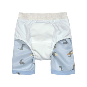 Short de bain Taille 74-80 (7 à 12 mois) Crocodile Sky Blue 