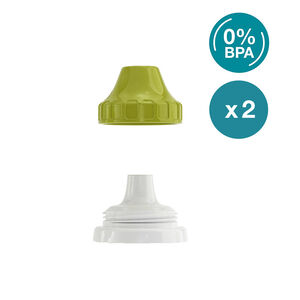 Lot de 2 embouts vissés Snack Spout pour gourde Foodii 