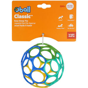 Balle souple Oball Classic Bleu Vert Jaune 