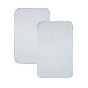 Lot de 2 draps housse Next2Me - Light Blue 