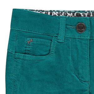 Junior - Pantalon en velours ras uni 