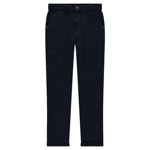 Junior - Pantalon en coton armuré  