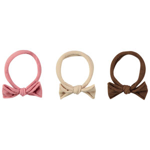 Lot de 3 élastiques à nœud papillon fille 
