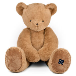 Peluche Ours Clémentin 80CM Praline/Cacahuète 