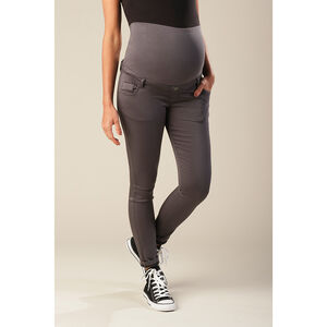 Pantalon de grossesse coupe slim à bandeau haut 