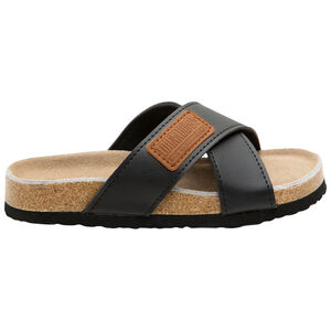 Mules à brides effet cuir 