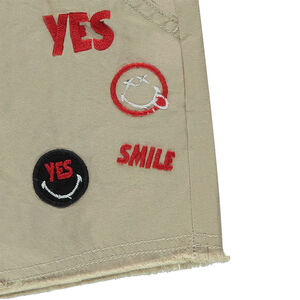 Short en twill avec Badges SmileyWorld 