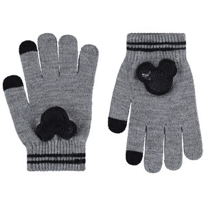 Gants en tricot avec Mickey en sequins Disney 