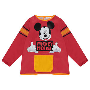 Tablier de peinture manches longues avec print Disney Mickey  