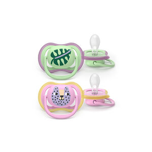 Pack de 2 tétines en silicone Ultra Air 6-18M 