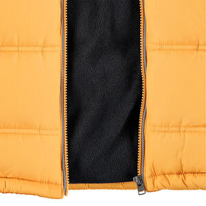 Junior - Doudoune matelassée à capuche avec doublure en micropolaire 