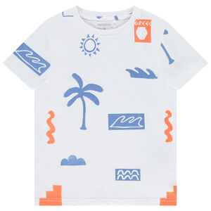 T-shirt manches courtes imprimé fantaisie garçon 
