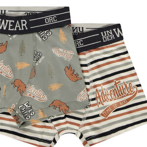 Lot de 5 boxers fantaisie garçon 