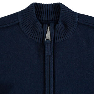 Gilet en tricot zippé avec poches 