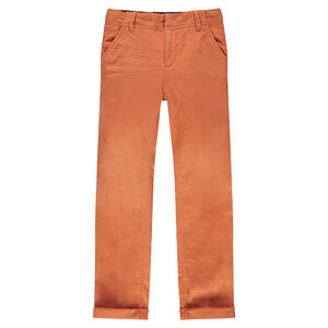 Junior - Pantalon coupe slim uni 