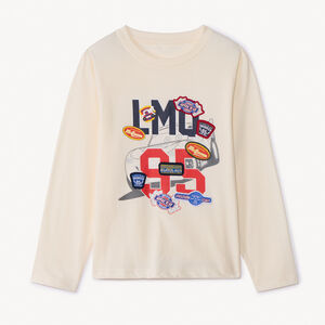 T-shirt manches longues uni Cars Disney garçon 
