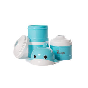Boîte doseuse pour lait Baleine Bleu 