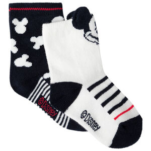 Lot de 2 paires de chaussettes motif Mickey Disney 