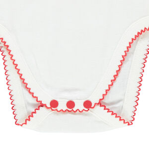 Lot de 3 bodies manches courtes en jersey avec motifs fantaisie 