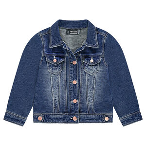 Veste en molleton effet jeans 