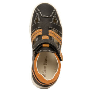Sandales effet cuir à scratch garçon 