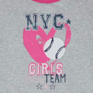 Tee-shirt manches longues print fantaisie 