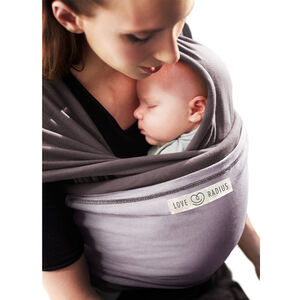 Echarpe de portage Originale - Marron glacé/Lavande 