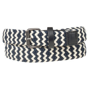Ceinture tressée à boucle métal 