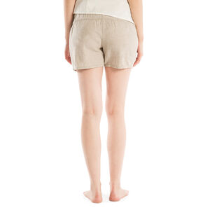 Short de grossesse avec motif contrasté 