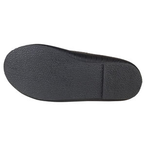 Ballerines noires effet serpent avec broderie bouche 